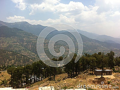 Leh valley Stock Photo