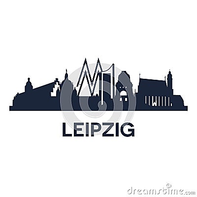 Leipzig Emblem Vector Illustration