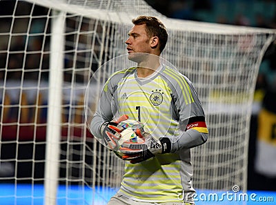 Bayern Munich and Germany national team goalkeeper Manuel Neuer Editorial Stock Photo