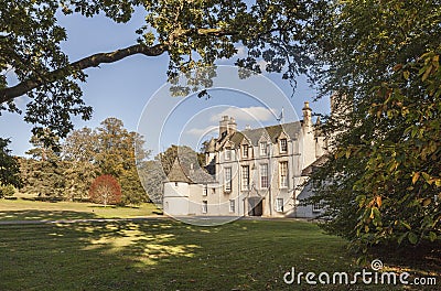 Leith Hall in Aberdeenshire, Scotland. Stock Photo