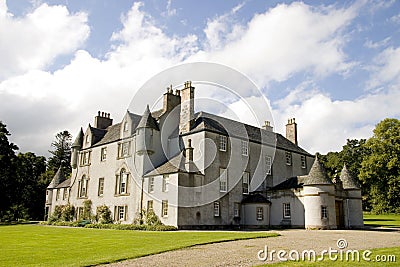 Leith Hall Castle Stock Photo