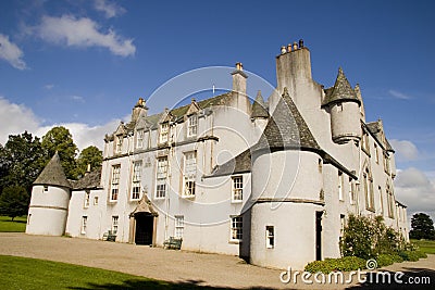 Leith Hall Castle, Scotland Stock Photo