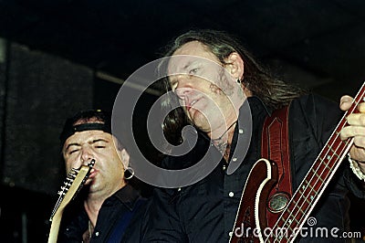 Lemmy Kilmister during the concert Editorial Stock Photo