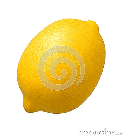 Lemon isolated Stock Photo