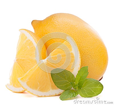 Lemon or citron citrus fruit Stock Photo