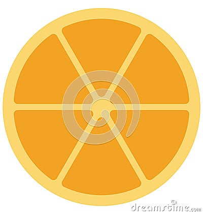 Lemon, citrus Isolated Color Vector Icon that can be easily modified or edit. Vector Illustration