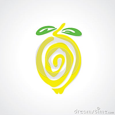 Lemon Graphic Vector Illustration