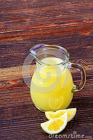Lemon juice Stock Photo