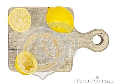 Lemon juice Stock Photo