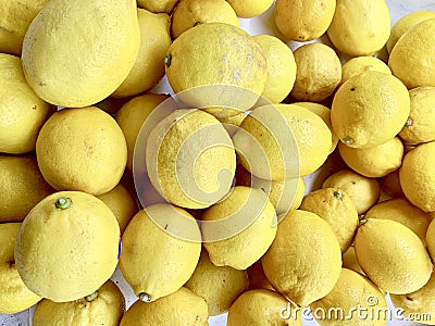 Lemon or lemon, sour, sour Have to cook Or eat Stock Photo