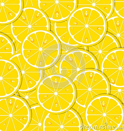 Lemon slices Vector Illustration