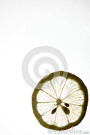 Lemon slices close up ,background Stock Photo
