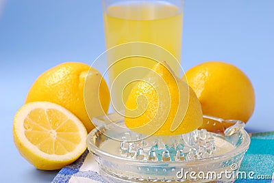 Lemon squeezer Stock Photo