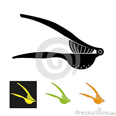 Lemon Squeezer Icon - vector illustration. Vector Illustration