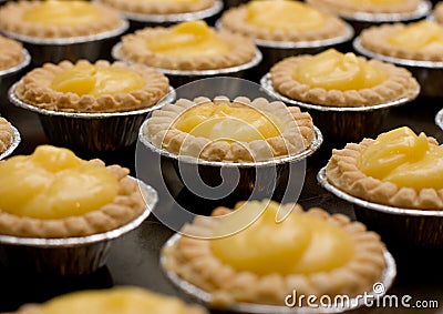 Lemon tarts Stock Photo