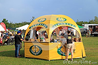 Lemonade Stand Editorial Stock Photo