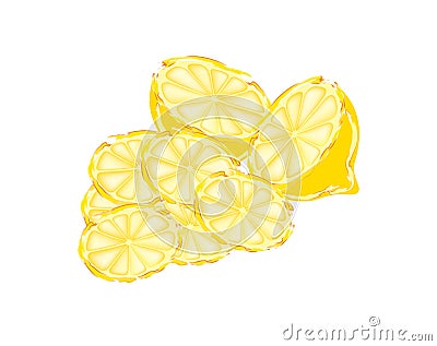 Lemons Vector Illustration