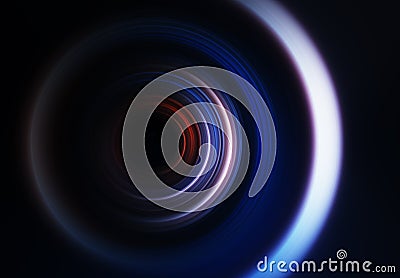 Lens in detail abstract background Stock Photo