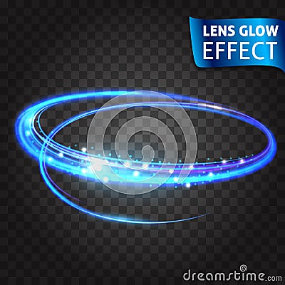 Lens glow effect. Neon Series set of cat scratch. Bright neon glowing effect. Transparent background. Abstract glowing Vector Illustration