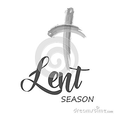 Lent Season Special Quote Design Stock Photo