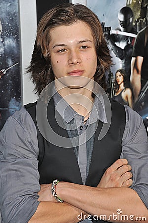 Leo Howard Editorial Stock Photo