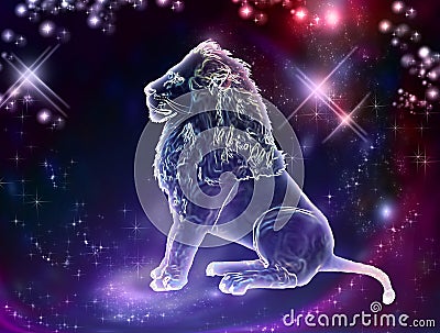 Leo Lion Stock Photo