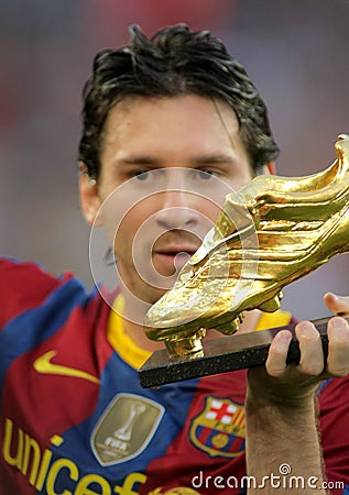 Leo Messi of FC Barcelona Editorial Stock Photo