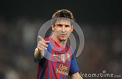 Leo Messi of FC Barcelona Editorial Stock Photo