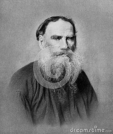 Leo Tolstoy Editorial Stock Photo