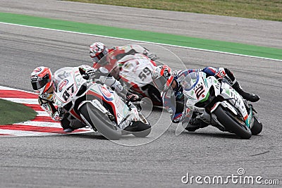 Leon Camier e Lorenzo Zanetti Editorial Stock Photo