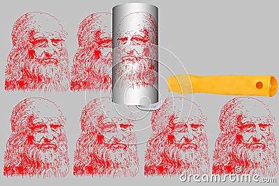 Leonardo da Vinci Stock Photo