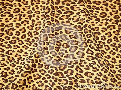 Leopard effect, fabric pattern, background sample. Leopard print seamless background. Stock Photo