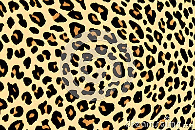 Leopard pattern abstract backgroud. Generative AI Cartoon Illustration