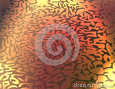 Leopard pattern, repeating background Vector Illustration