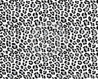 Leopard pattern texture repeating seamless orange black. Vector background. Repeat. Abstraction. Skin and leopard fur. Wallpaper o Vector Illustration
