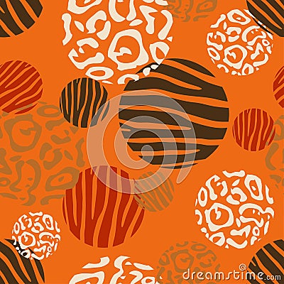 Leopard and Zebra spots Stock Photo