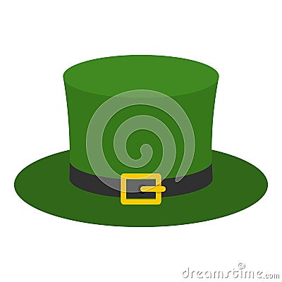 Leprechaun hat icon isolated Vector Illustration