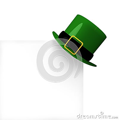 Leprechauns hat copy space Stock Photo