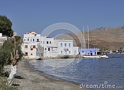 Leros Island, Greece Stock Photo