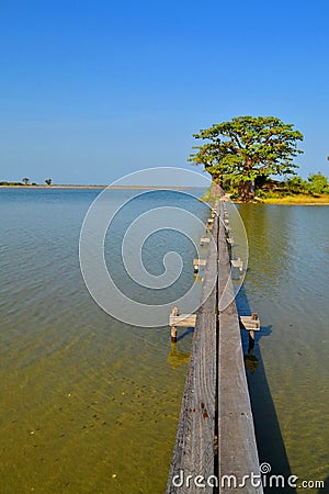 Les Collines de Niassam, Sine-Saloum delta, Senegal Stock Photo