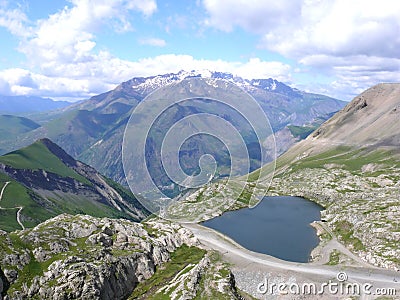 Les Deux Alpes Stock Photo