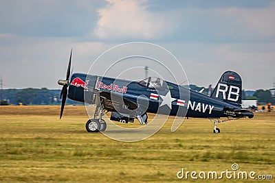 Antidotum Airshow Leszno 2023 and show of flying helicopter and planes alone and in a group Editorial Stock Photo