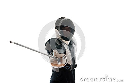 Let the duel begin. Stock Photo