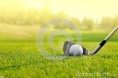 Let's golf Stock Photo