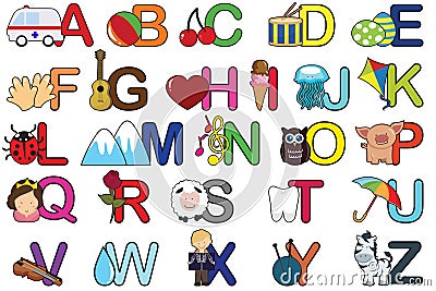 Resultado de imagem para letras do alfabeto