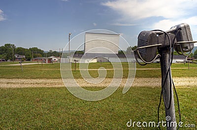 Lets go the the Drive-In Stock Photo