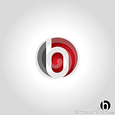 letter b logo, icon and symbol vector illustration Vector Illustration