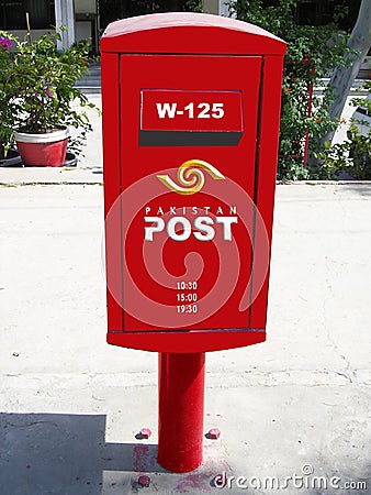 Letter Box Editorial Stock Photo