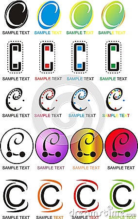 Letter C Logo Vector Illustration