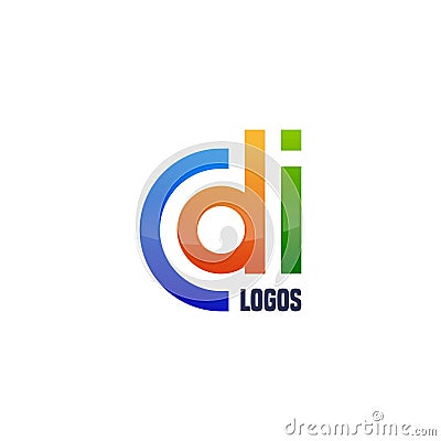 Letter CDI Logos Design Vector Illustration